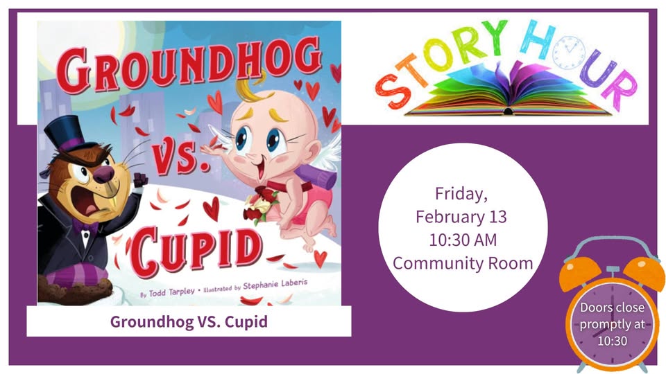 Story Hour – Groundhog vs. Cupid