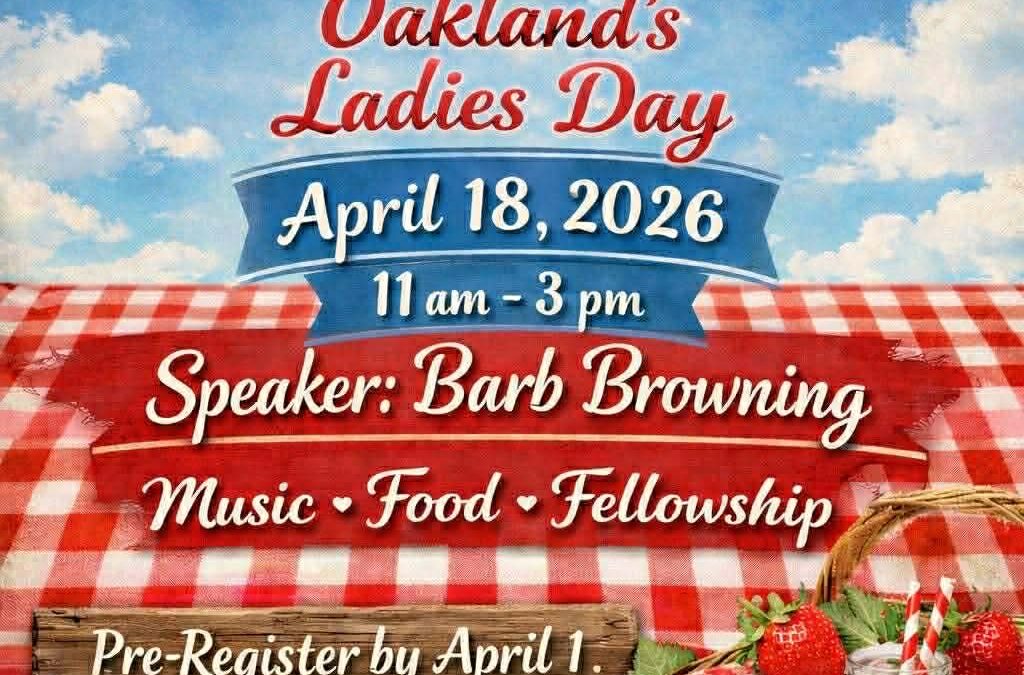 Ladies Day on the Ridge – Oakland Christian Church
