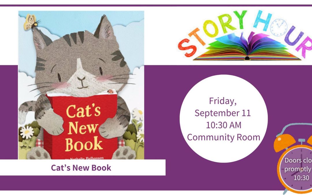 Story Hour – Cat’s New Book